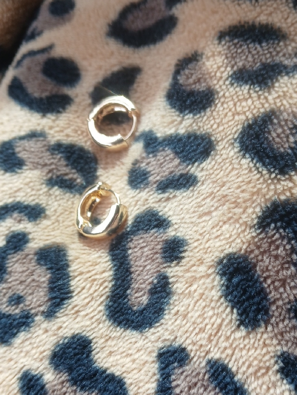 14 K Gold Plated Hoops